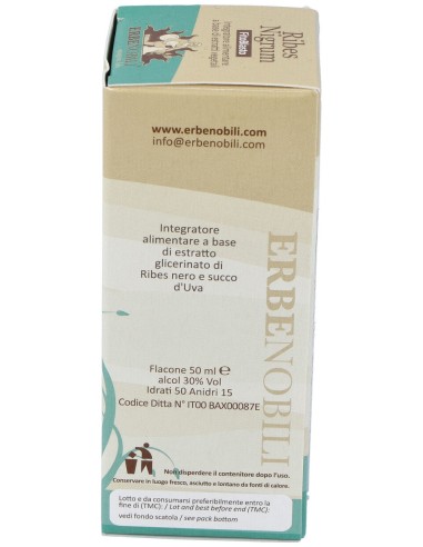 Grosellero Negro Yema Macerado Glicerinado 50Ml