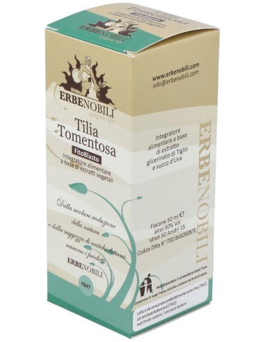 Tilo Plateado Yema Macerado Glicerinado 50Ml