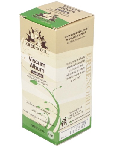 Muérdago Blanco Yema Macerado Glicerinado 50Ml