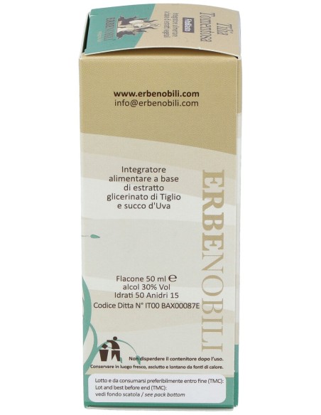 Tilo Plateado Yema Macerado Glicerinado 50Ml