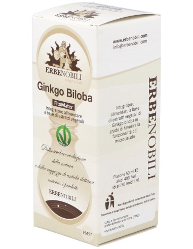 Ginkgo Biloba Ginkgo Biloba Extract Fitomater 50Ml