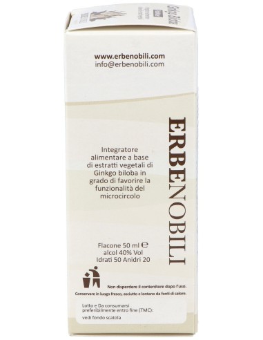 Ginkgo Biloba Ginkgo Biloba Extract Fitomater 50Ml