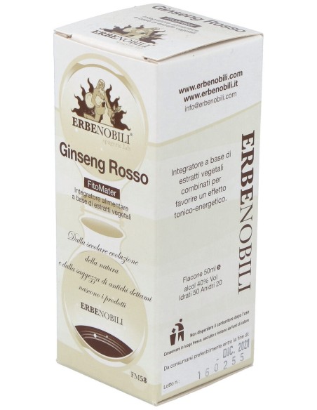 Ginseng Rojo Ginseng Rosso Extracto Fitomater 50Ml