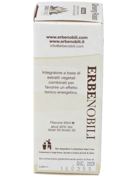 Ginseng Rojo Ginseng Rosso Extracto Fitomater 50Ml