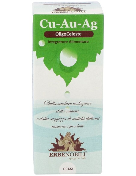 Oligoceleste Cu/Au/Ag 50Ml