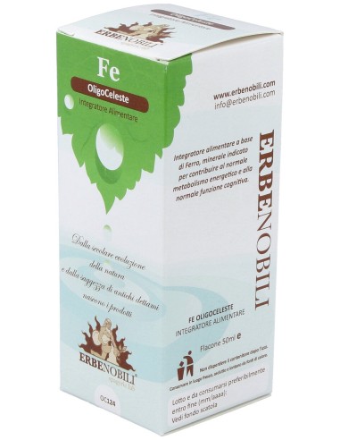 Oligoceleste Fe (Hierro) Oligoelemento 50Ml