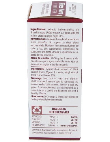 Grosellero Negro - Ribes Nero Extr Fitomater 50Ml