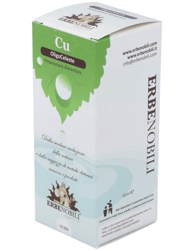 Oligoceleste Cu (Cobre) Oligoelemento 50Ml
