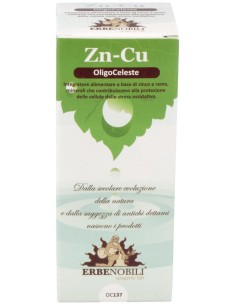 Oligoceleste Zn/Cu (Zinc/Cobre) Oligoelemento 50Ml
