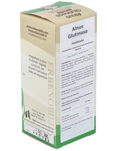 Alnus Glutinosa Aliso Común Negro Yema Mg 50Ml