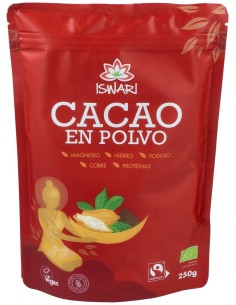 Iswari Cacao En Polvo Crudo 250G Bio