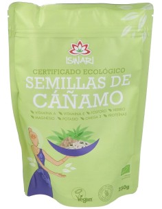 Semillas De Cañamo Sin Cascara 250Gr. Bio