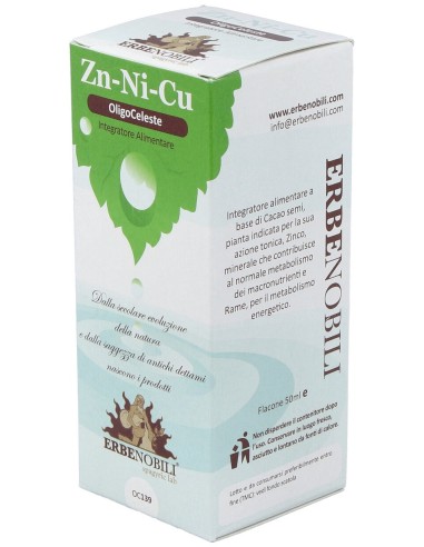 Oligoceleste Zn/Ni/Cu (Zinc/Niquel/Cobre)...