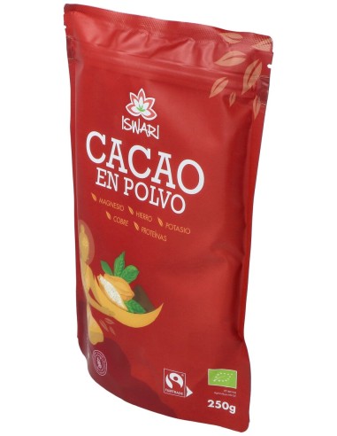 Iswari Cacao En Polvo Crudo 250G Bio