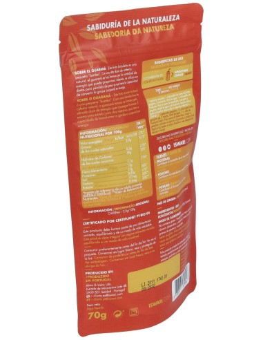 Guarana Superalimento 70Gr. Bio