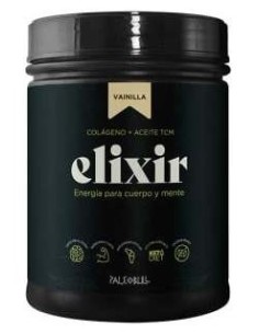 Paleobull Elixir Colageno+Aceitetcm Vainilla 450Gr