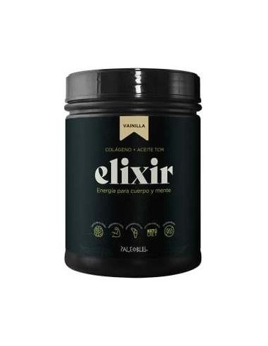 Paleobull Elixir Colageno+Aceitetcm Vainilla 450Gr