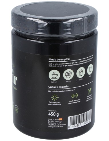 Paleobull Elixir Colageno+Aceitetcm Vainilla 450Gr
