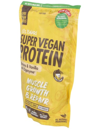 Iswari Super Vegan Fitness Proteína Banana...