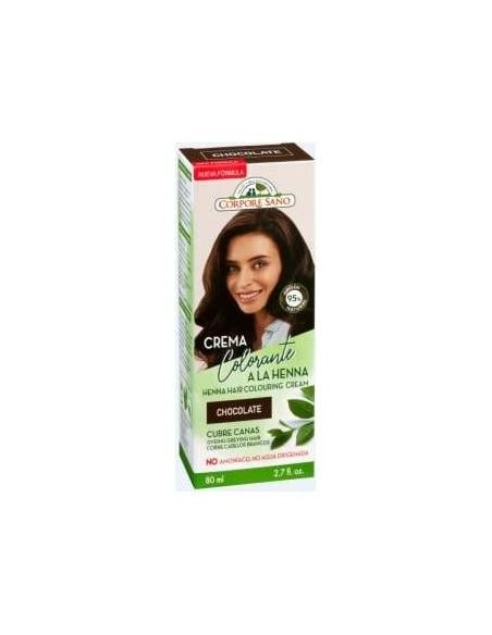 Corpore Sano Crema Colorante Cabello Chocolate 80Ml