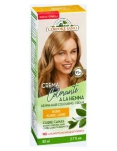Corpore Sano Crema Colorante Cabello Rubio 80Ml