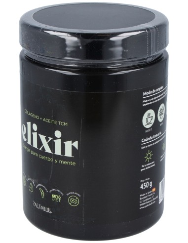 Paleobull Elixir Colageno+Aceitetcm Neutro 450Gr