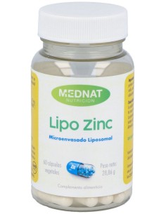 Mednat Lipo Zinc 60Caps