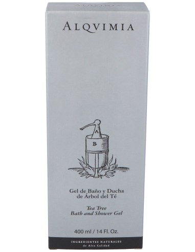 Alqvimia Gel De Baño Y Ducha Arbol Del Te 400Ml