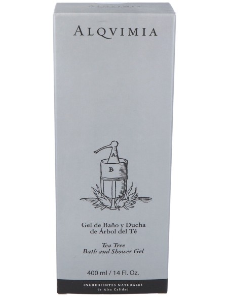 Alqvimia Gel De Baño Y Ducha Arbol Del Te 400Ml