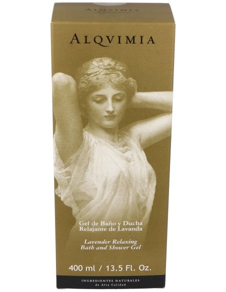 Alqvimia Gel De Baño Y Ducha Relajante De Lavanda 400 Ml