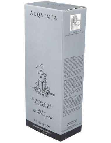Alqvimia Gel De Baño Y Ducha Arbol Del Te 400Ml