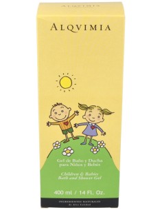 Alqvimia Gel De Baño Y Ducha Niños Bebes 400Ml