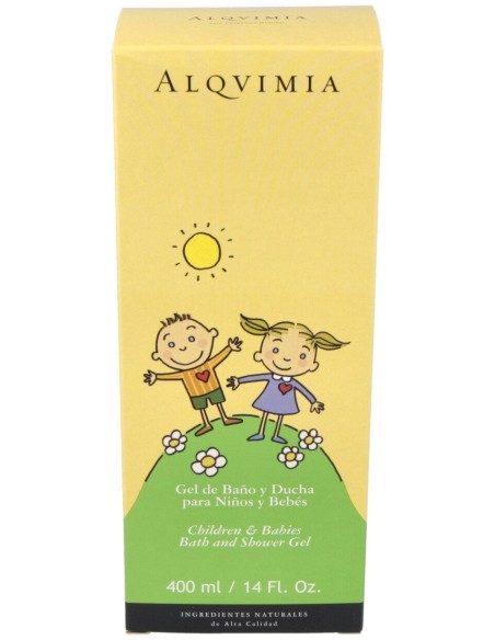 Alqvimia Gel De Baño Y Ducha Niños Bebes 400Ml