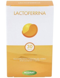 Mednat Lactoferrina 200Mg 30Caps