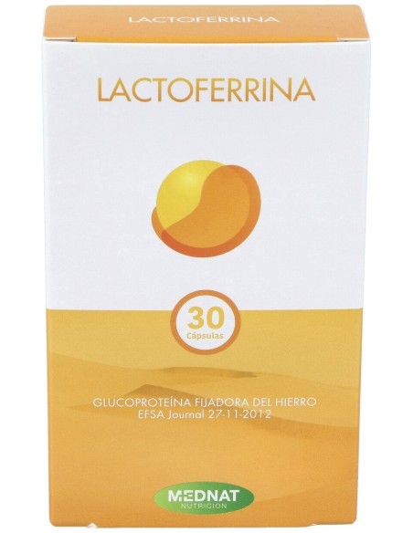 Mednat Lactoferrina 200Mg 30Caps