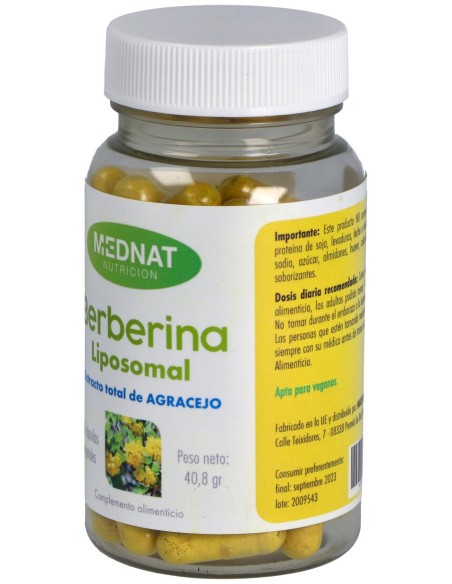 Mednat Berberina Liposomal 60Caps
