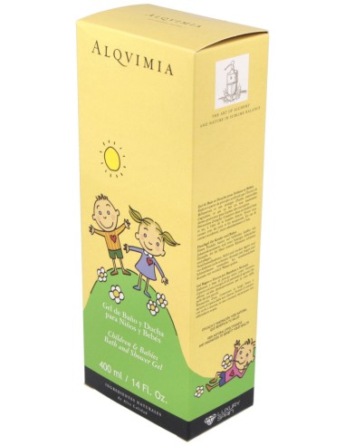 Alqvimia Gel De Baño Y Ducha Niños Bebes 400Ml