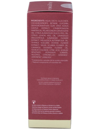 Alqvimia Gel Íntimo Geranio Palmarosa Árbol...