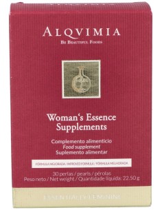 Alqvimia Womanžs Essence Supplements 30 Perlas