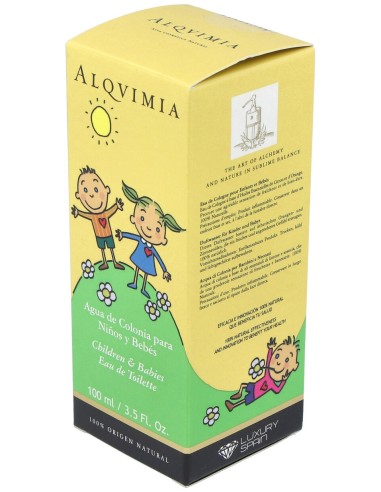 Alqvimia Agua De Colonia Niños Y Bebes 100Ml
