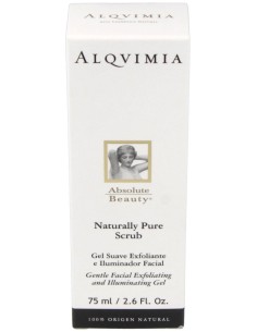Alqvimia Naturally Pure Scrub Gel Suave Exfoliante 75 Ml