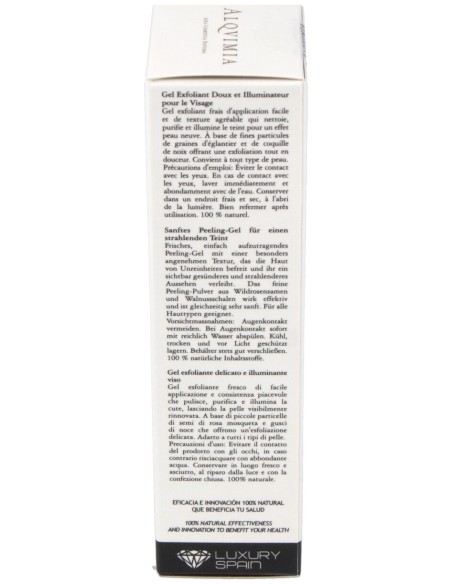 Alqvimia Naturally Pure Scrub Gel Suave Exfoliante 75 Ml