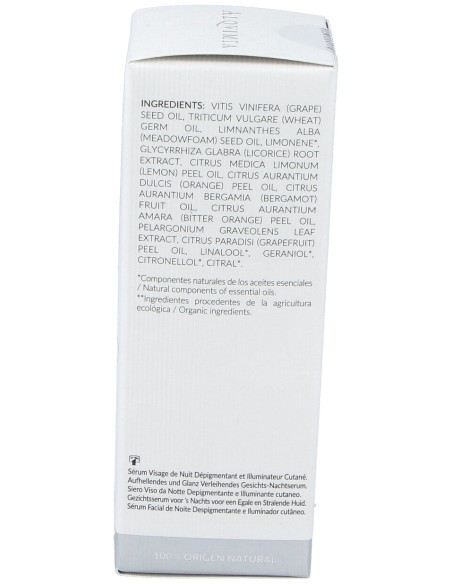 Alqvimia Essentially Beauty White Light Serum De Noche Despigmentante 30 Ml