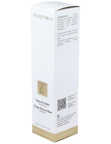 Alqvimia Agua De Azahar Tónico Facial 100Ml