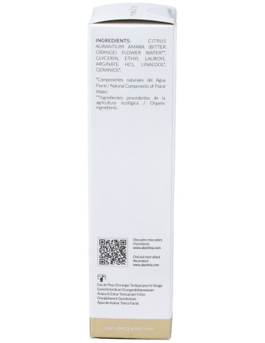 Alqvimia Agua De Azahar Tónico Facial 100Ml