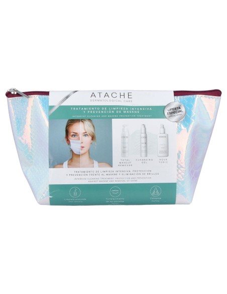 Neceser Limpieza Antiacne Desmaquillador+Gel+Tonic
