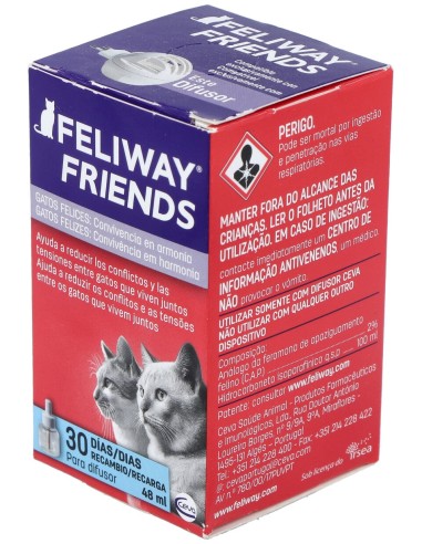 Feliway Friends Recambio 48Ml. 1Mes