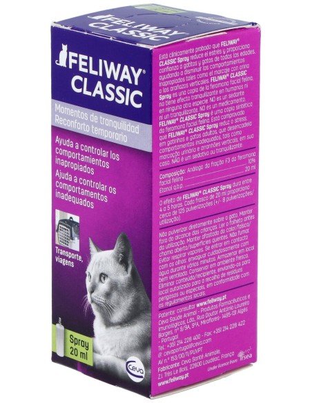 Feliway Classic Spray Travel 20Ml.
