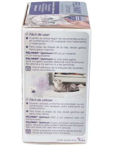 Feliway Optimum Difusor+Recambio 1 Mes