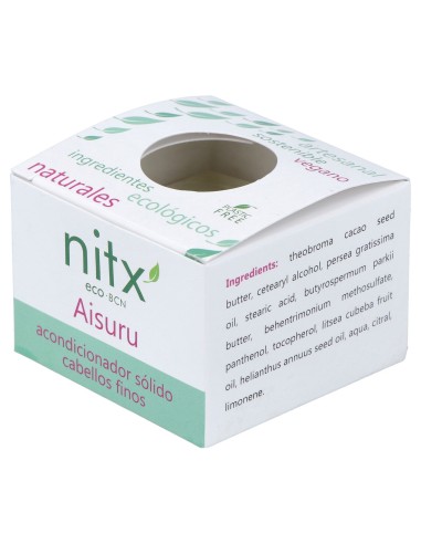 Nitx Acondicionador Solido Cabello Fino 55G